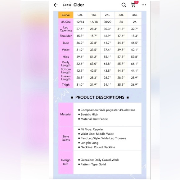 Woman’s Black Wide Leg, Sleeveless Jumpsuit - Picture 16 of 16